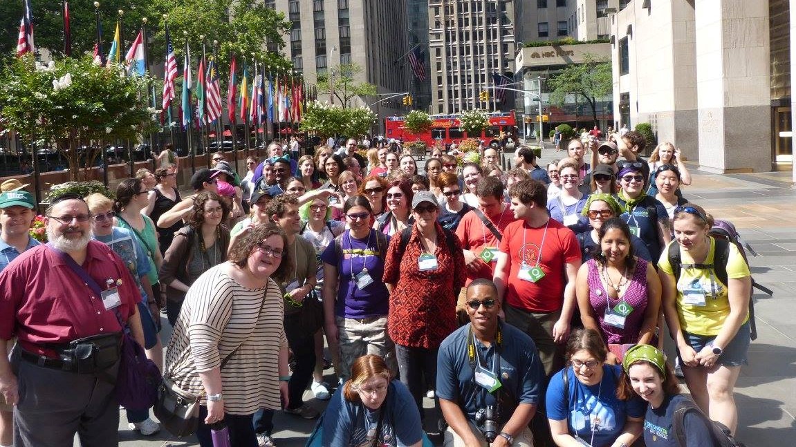 Group photo on the 2016 sunday tour